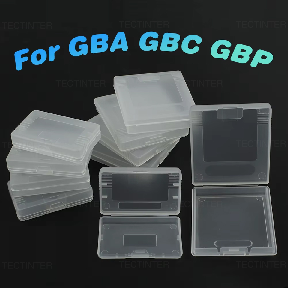 Gaming Accessories Box - Plastic Game Card Cartridge Case For