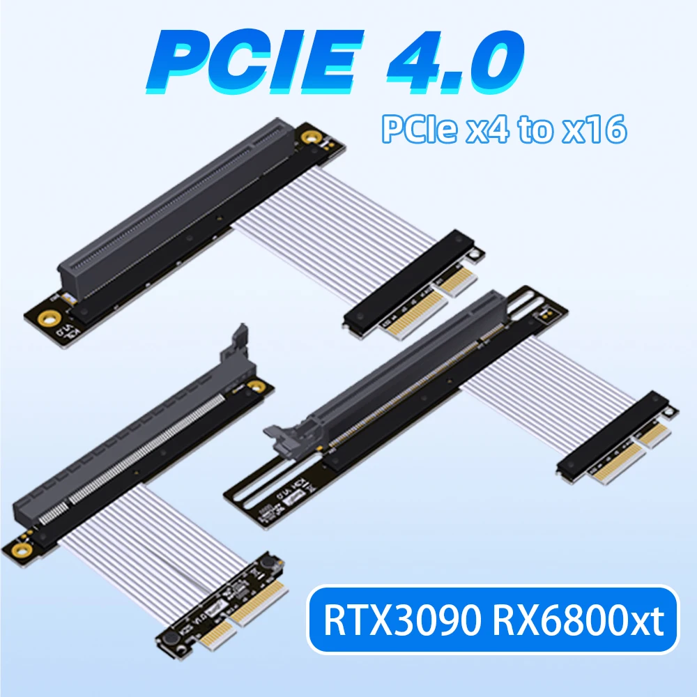 Pcie Extension Cable - PCI Express 4.0 X4 To X16