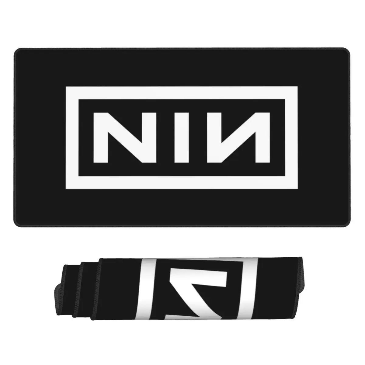 Gaming Accessories Logo - Large Mouse Pad NIN Logo Nine