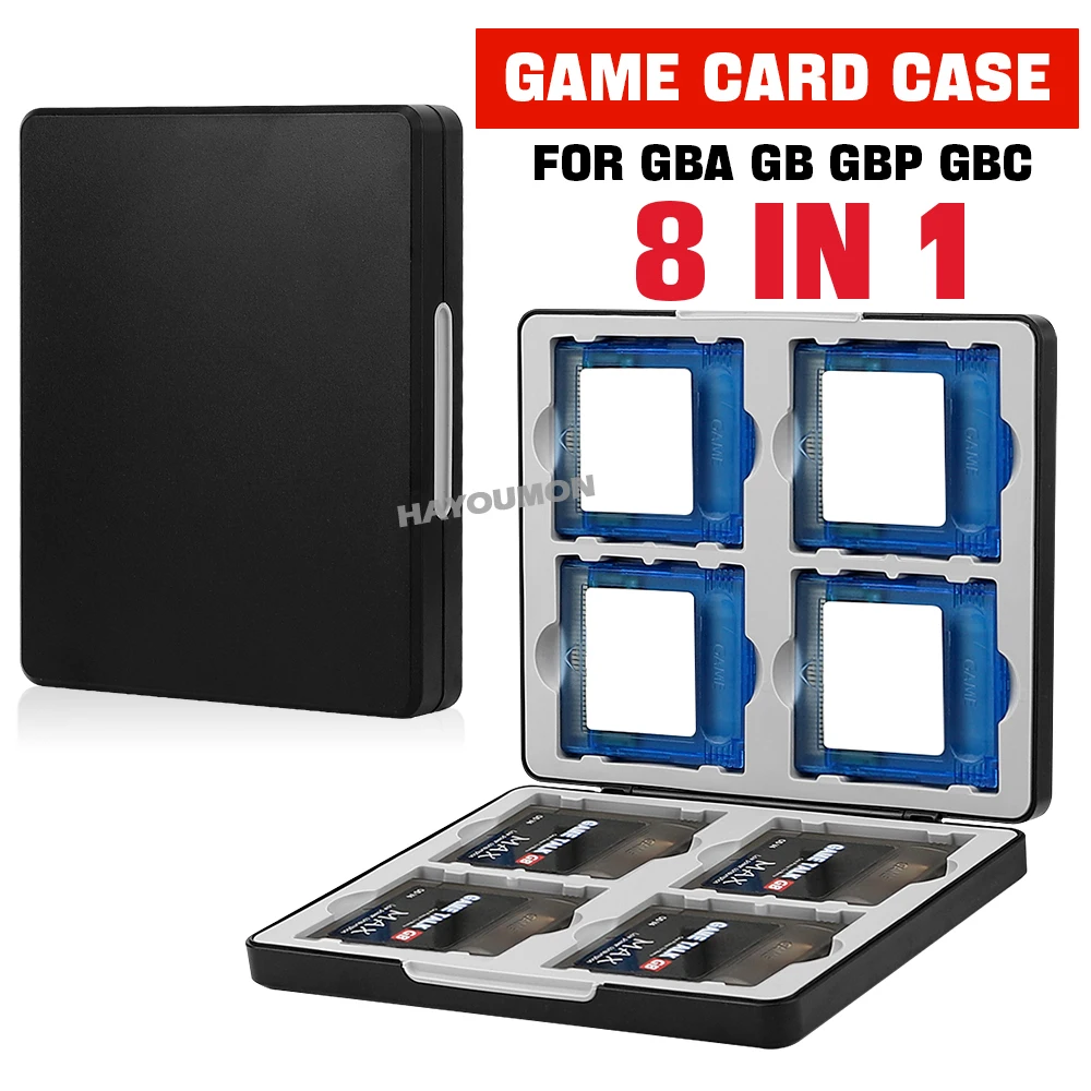 Gaming Accessories Box - Portable 8 in 1 Game Card
