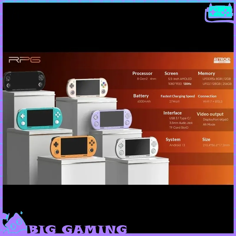 Gaming Accessories Retro - For Retroid Pocket G2 Gaming Handheld