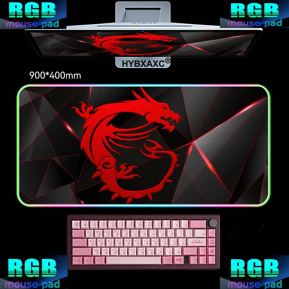 Gaming Accessories Logo - Gaming Mouse Pad Rgb Msi LOGO