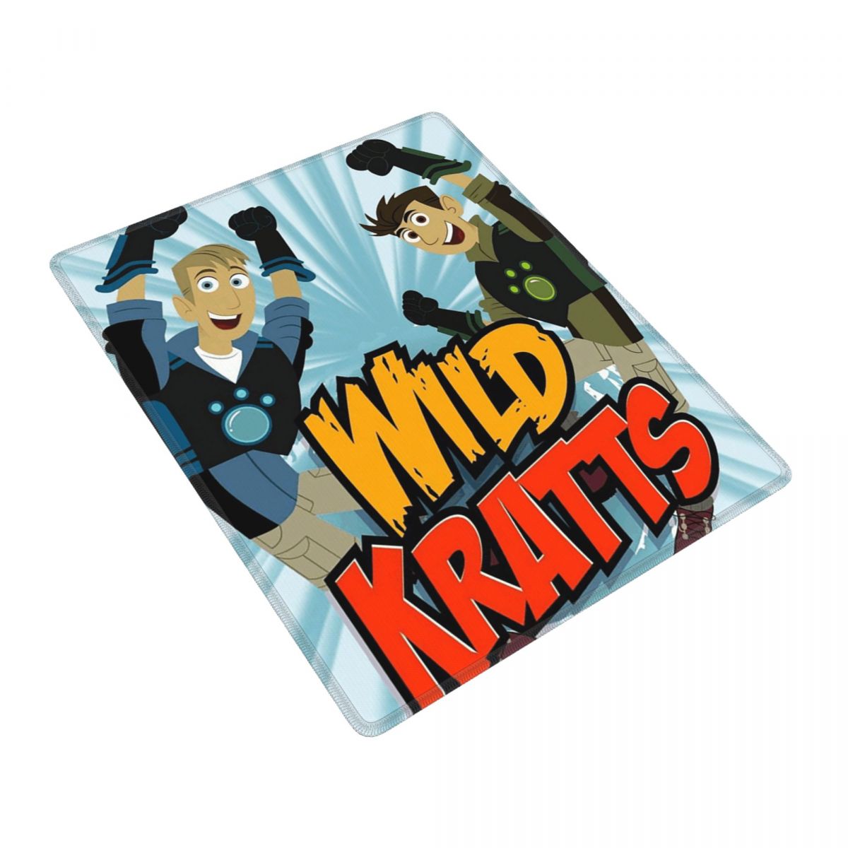 Gaming Accessories Logo - Pattern Logo Wild Kratts Mouse Pad