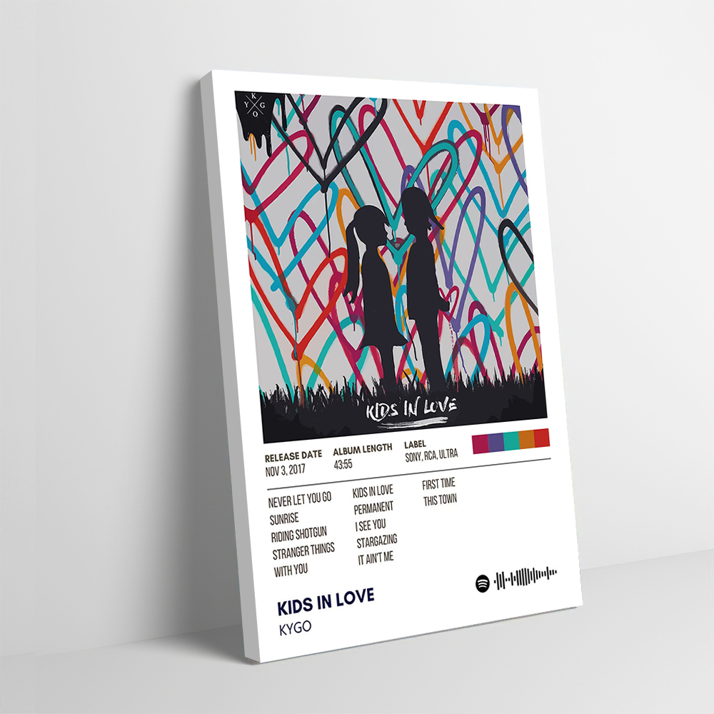 Gaming Accessories - Kygo Kids in Love Printed Poster