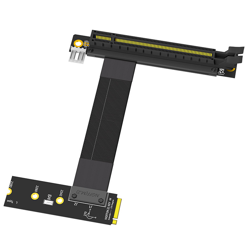 Pcie Extension Cable - M.2 NGFF M-Key To PCI-E 16X