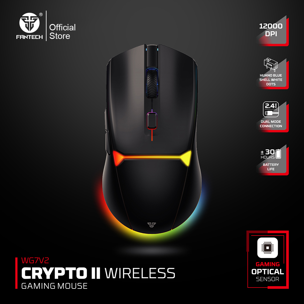 Gaming Accessories - FANTECH CRYPOT II WG7v2 Wireless Gaming