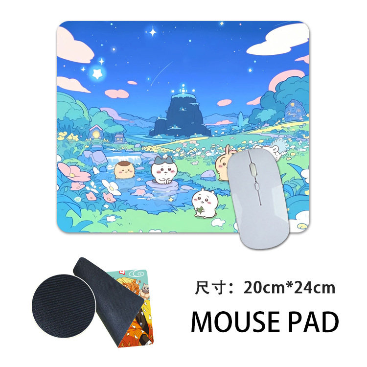 Gaming Accessories - Chiikawa Series Cute Cartoon Mouse Pad
