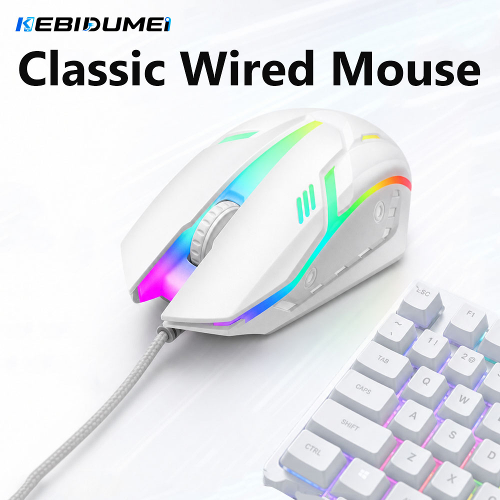 KEBIDUMEI Classic USB Wired Mo - Gaming Accessories Retro 评论和价格