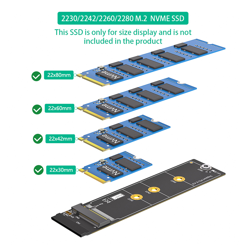30CM M.2 NVME 4.0 Extension Ca - Pcie Extension Cable 评论和价格