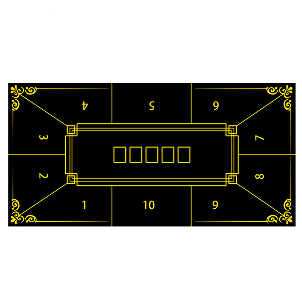 Thicken Rubber Pokers Tableclo - Gaming Accessories Desk 评论和价格