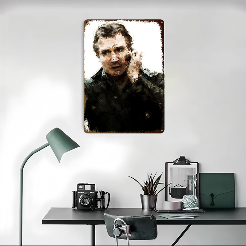 Liam Neeson Artwork Printing P - Gaming Accessories Retro 评论和价格