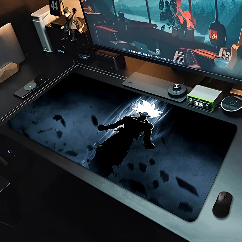 DBZ Black Anime Mouse Pad Drag - Gaming Accessories Desk 评论和价格