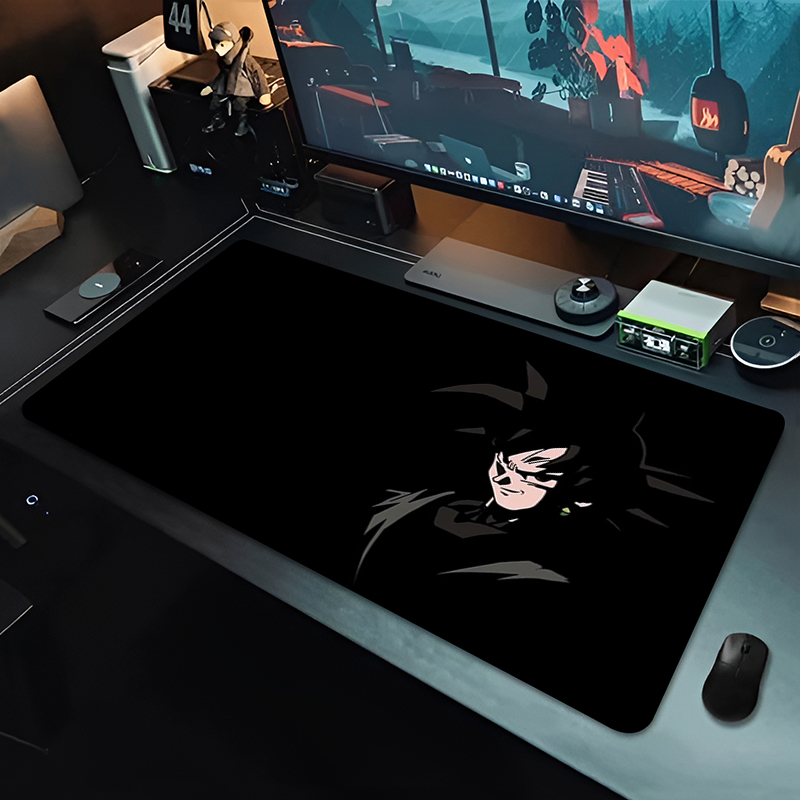 DBZ Black Anime Mouse Pad Drag - Gaming Accessories Desk 评论和价格
