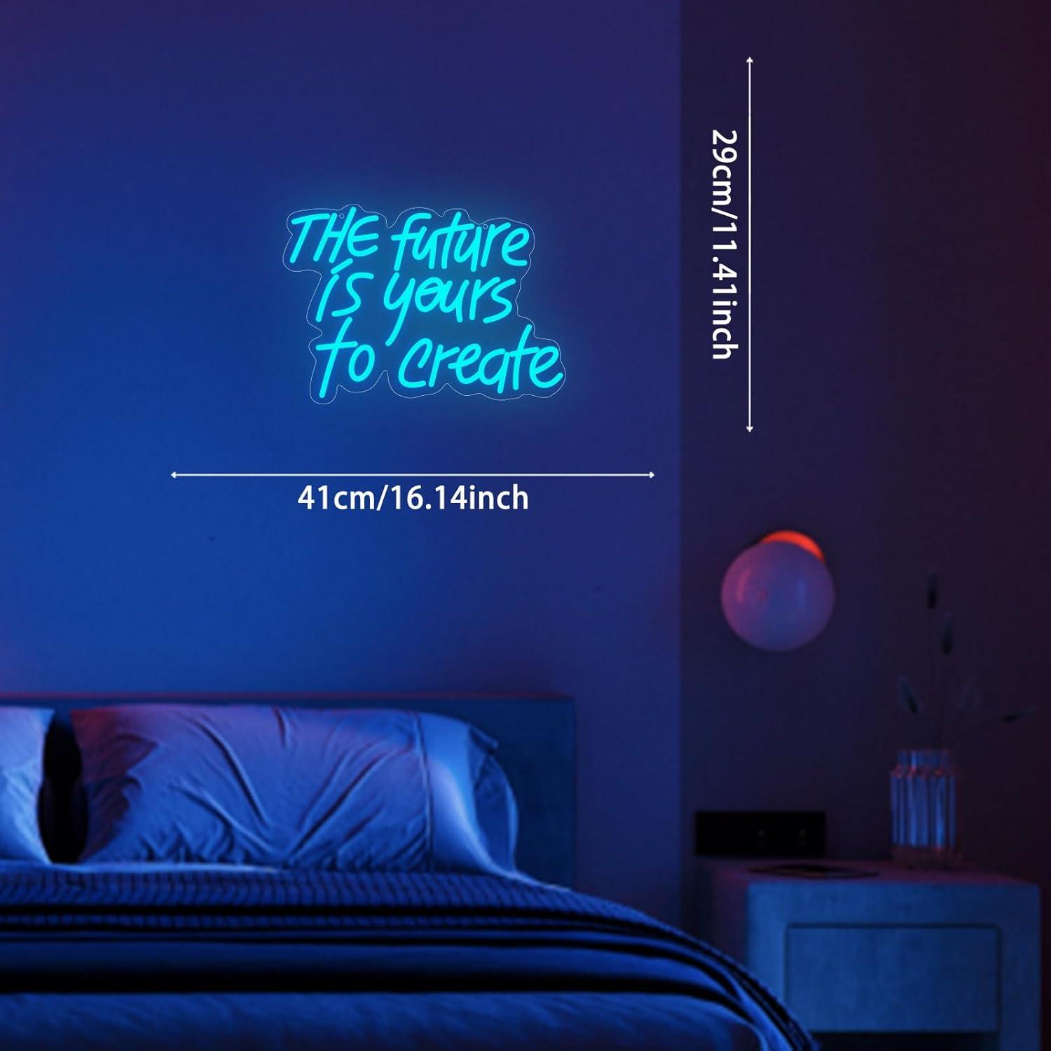 The Future is Yours Neon Sign  - Accessories For Your Gaming Room 评论和价格