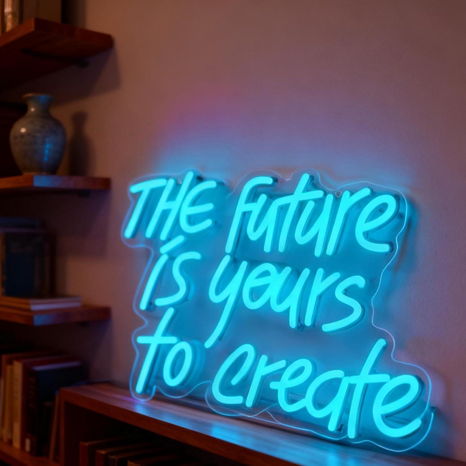 The Future is Yours Neon Sign  - Accessories For Your Gaming Room 评论和价格