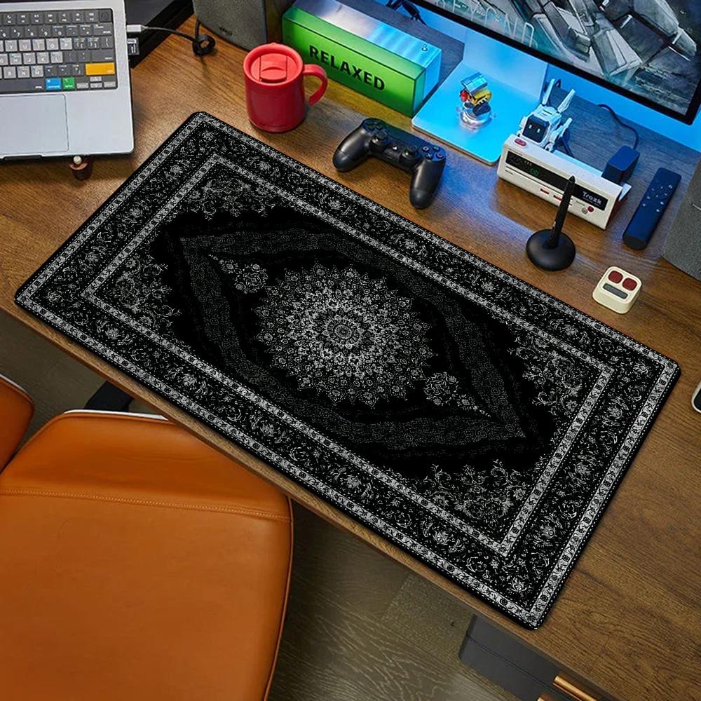 New Black Persian Carpet Myste - Gaming Accessories Retro 评论和价格
