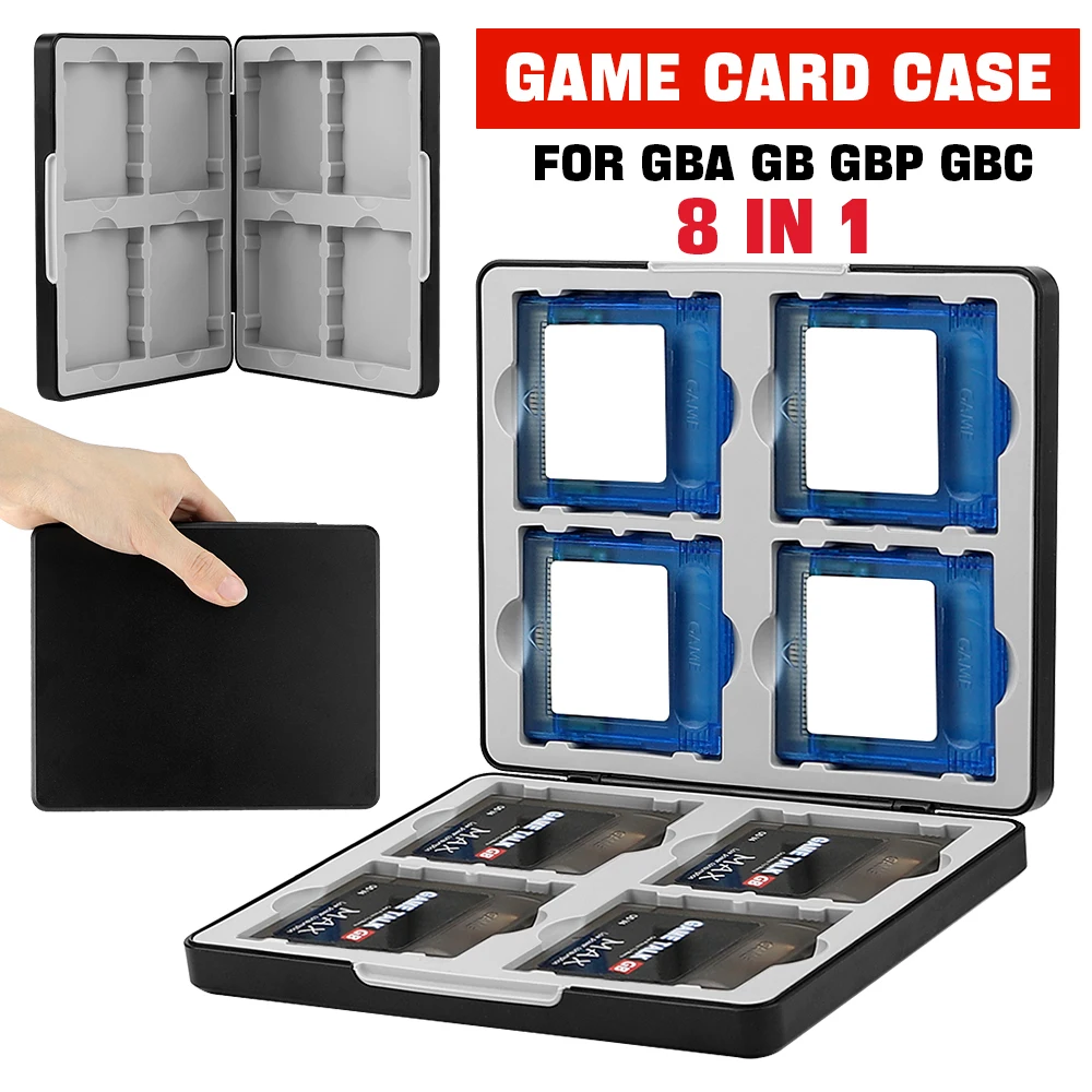 Portable 8 in 1 Game Card Stor - Gaming Accessories Box 评论和价格