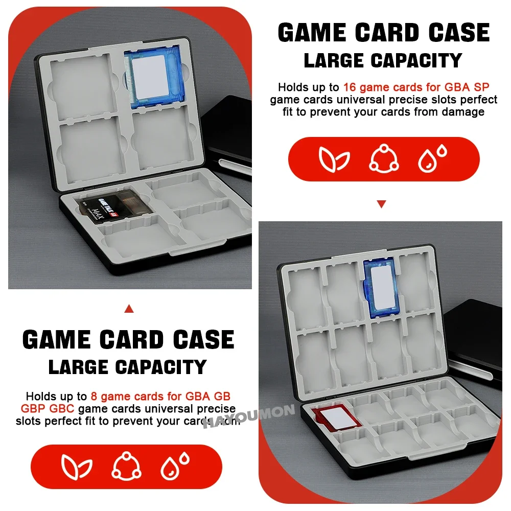 Portable 8 in 1 Game Card Stor - Gaming Accessories Box 评论和价格