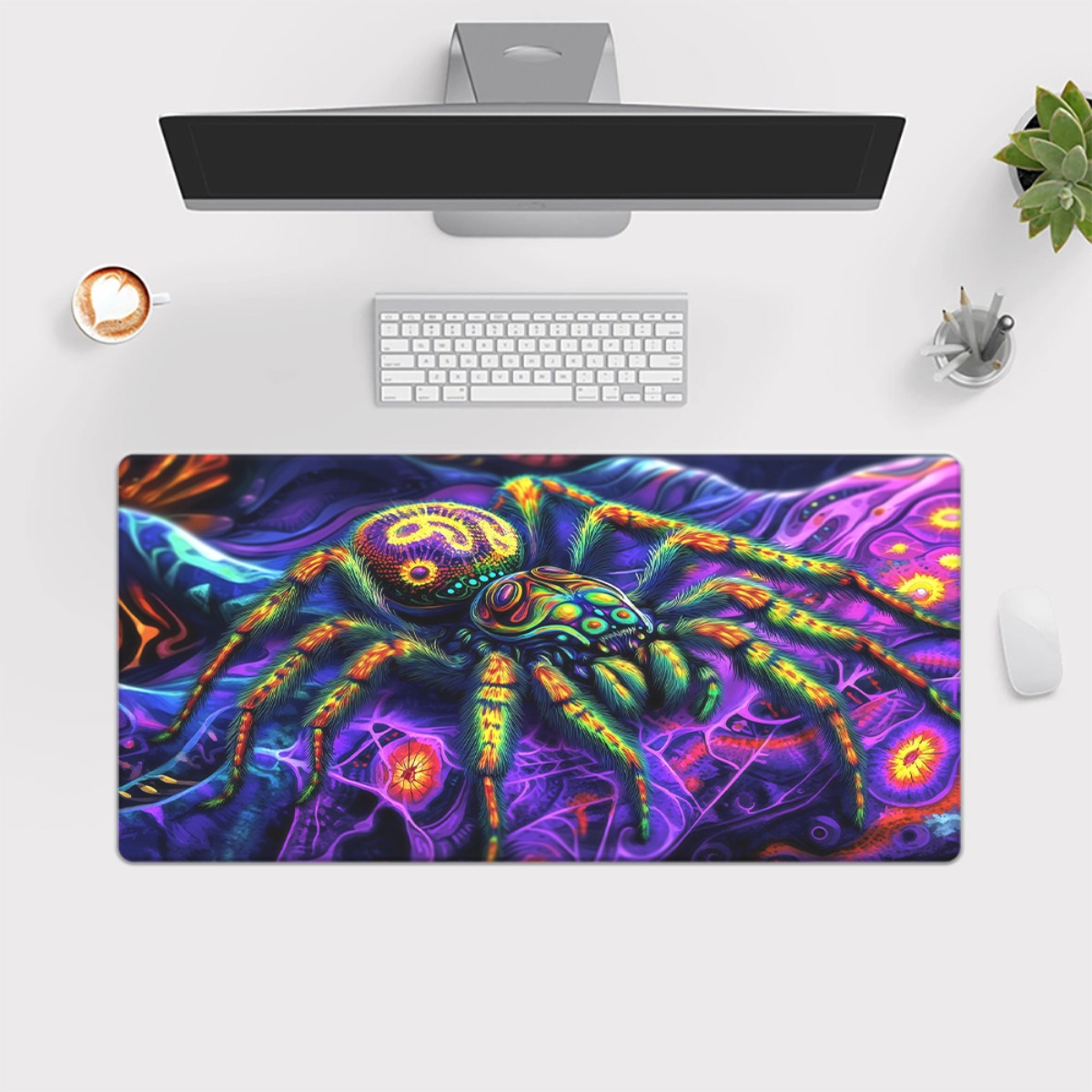 Brand Vibrant Spider Mousepad  - Gaming Accessories Brands 评论和价格