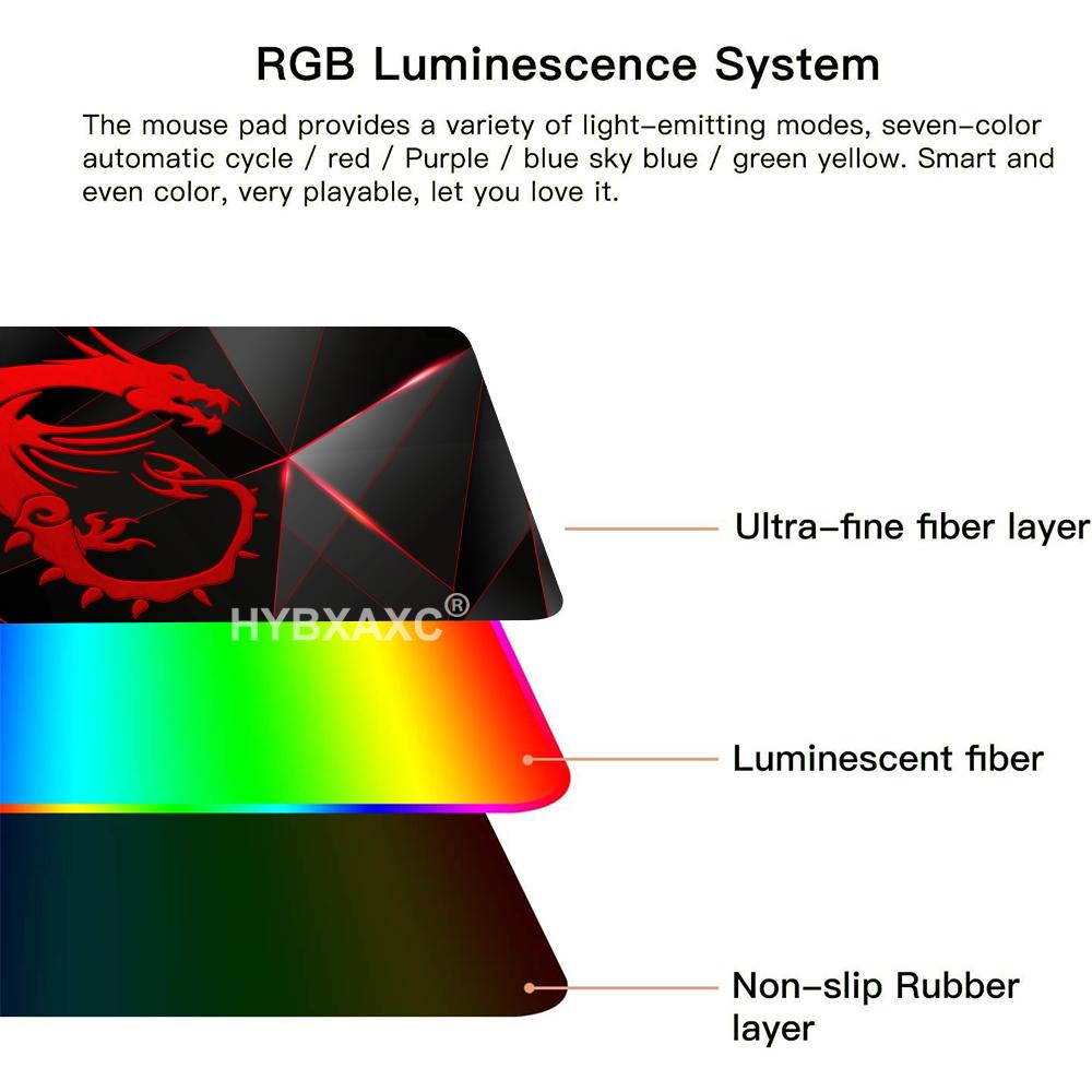 Gaming Mouse Pad Rgb Msi LOGO  - Gaming Accessories Logo 评论和价格