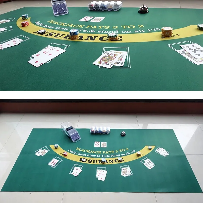 180x90cm Poker Chip Tablecloth - Gaming Accessories 评论和价格