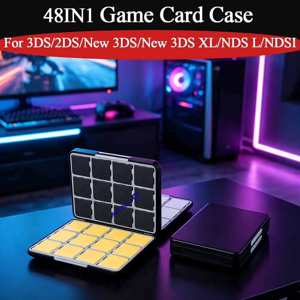 2026 New For 3DS 48IN1 Portabl - Gaming Accessories Box 评论和价格