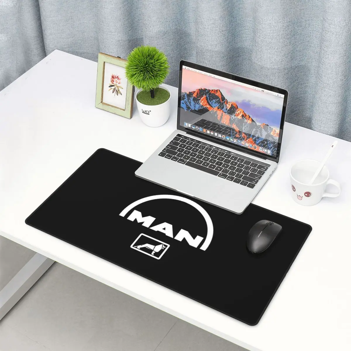 Large Mouse Pad Man Truck Bus  - Gaming Accessories Logo 评论和价格