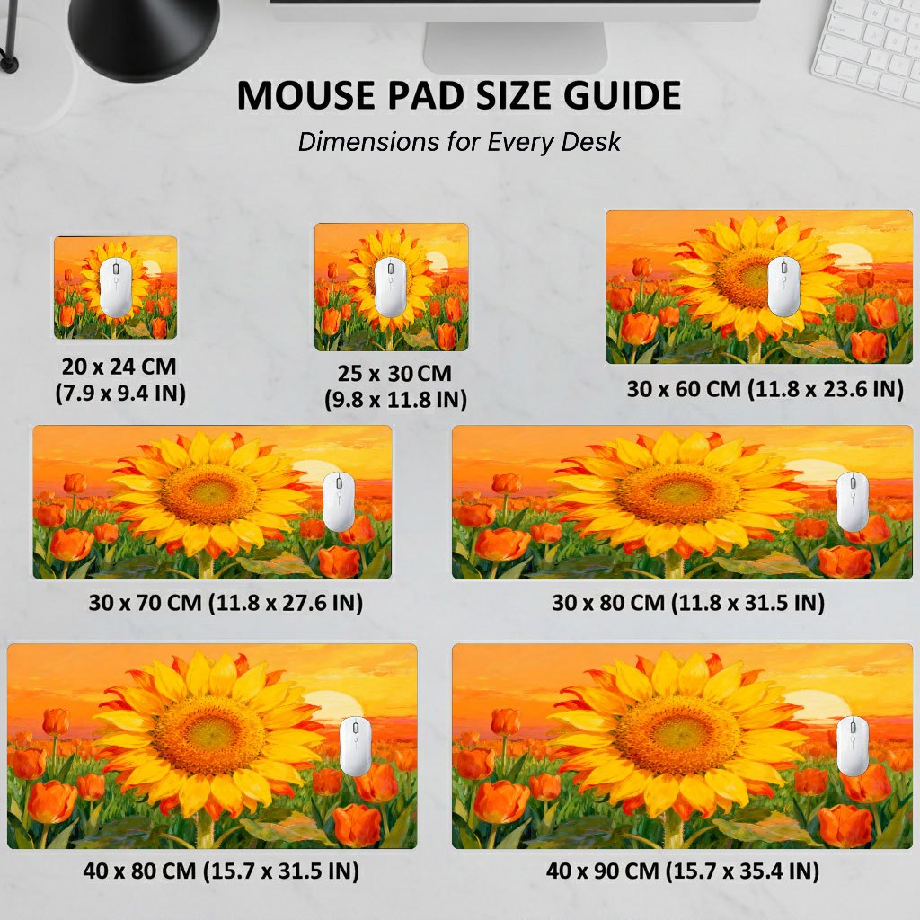 Brand Yellow Sunflower Mouse P - Gaming Accessories Brands 评论和价格