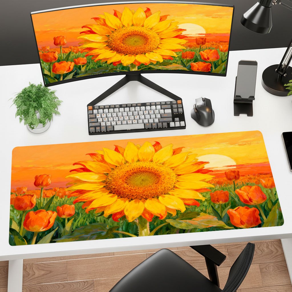 Brand Yellow Sunflower Mouse P - Gaming Accessories Brands 评论和价格