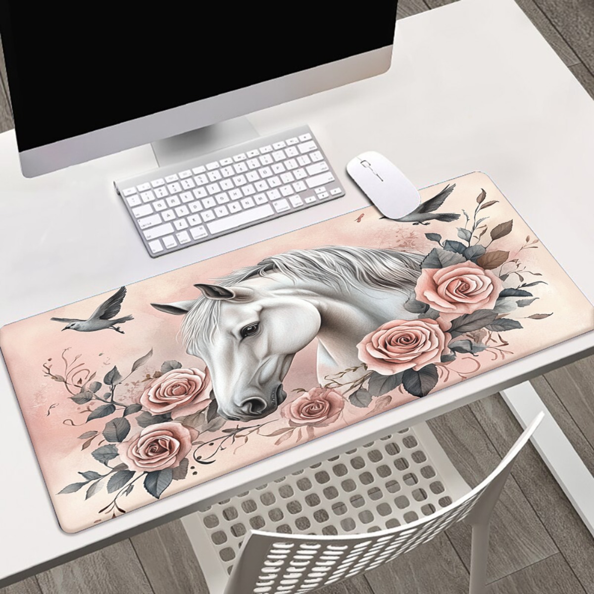 Brand White Horse Roses Iron M - Gaming Accessories Brands 评论和价格