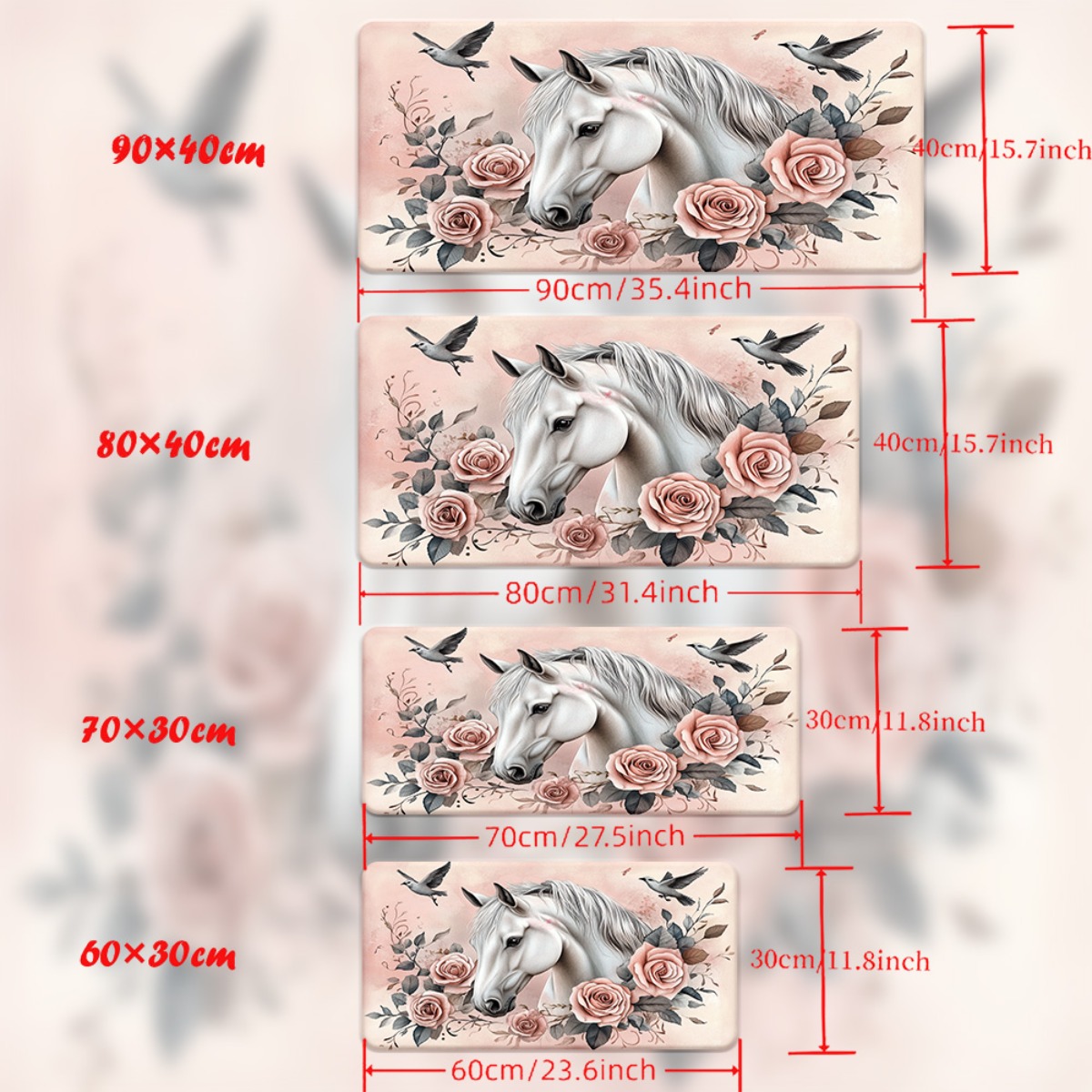 Brand White Horse Roses Iron M - Gaming Accessories Brands 评论和价格
