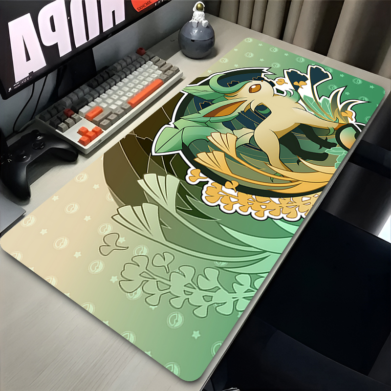 Mouse Pad Gamer P-pokemon Leaf - Gaming Office Accessories 评论和价格