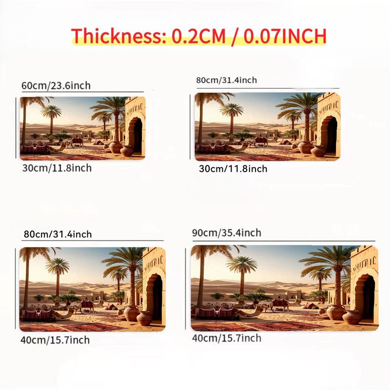 Brand Extra-Large 3D Desert Mo - Gaming Accessories Brands 评论和价格