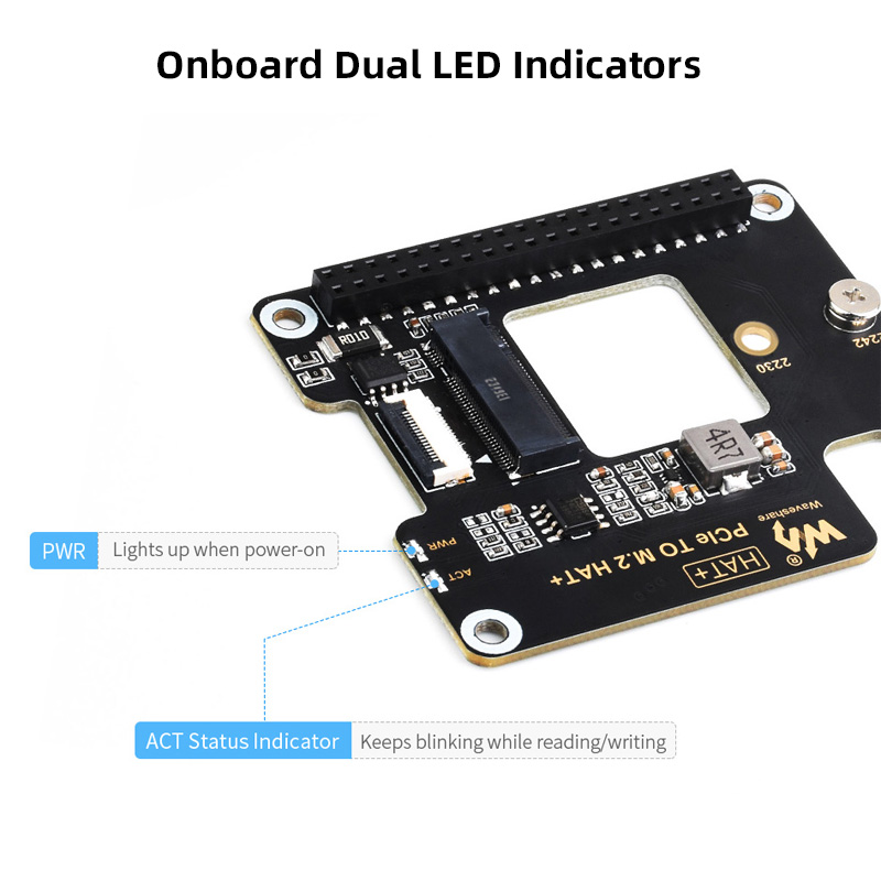 Raspberry Pi 5 PCIe to M.2 HAT - Pcie Extension Cable 评论和价格
