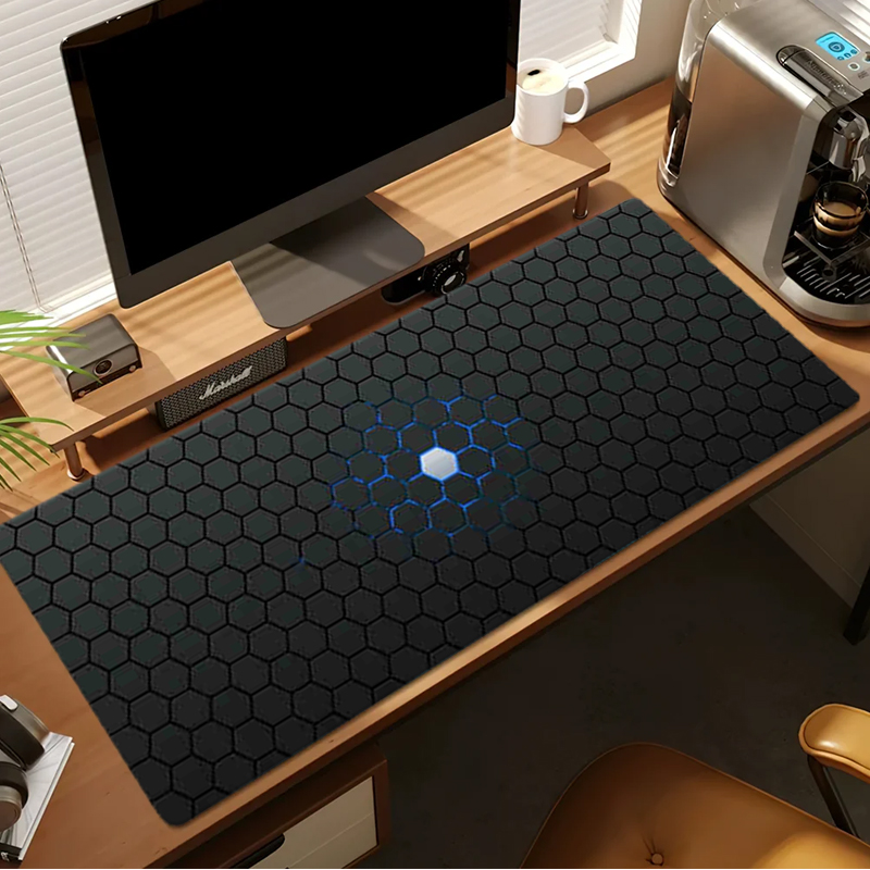 Hexagon Large Gaming Mouse Pad - Gaming Office Accessories 评论和价格