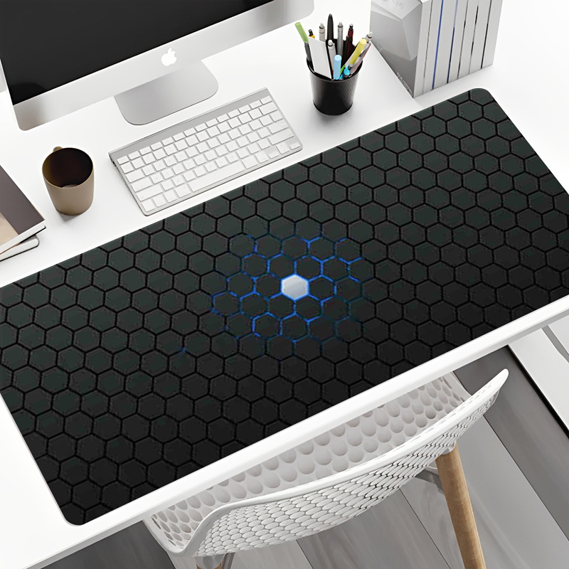 Hexagon Large Gaming Mouse Pad - Gaming Office Accessories 评论和价格
