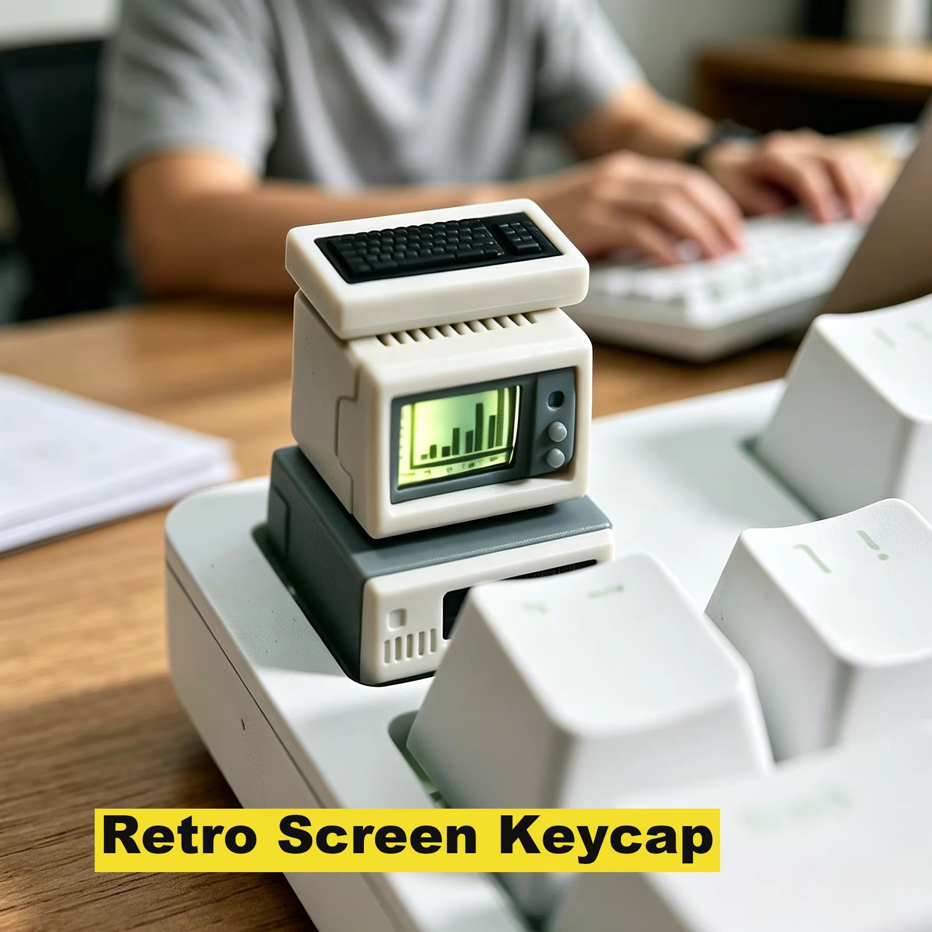 Retro Computer Keycap Backlit  - Gaming Accessories Retro 评论和价格