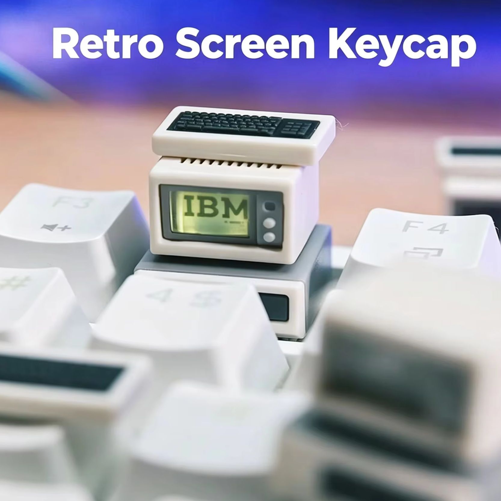 Retro Computer Keycap Backlit  - Gaming Accessories Retro 评论和价格