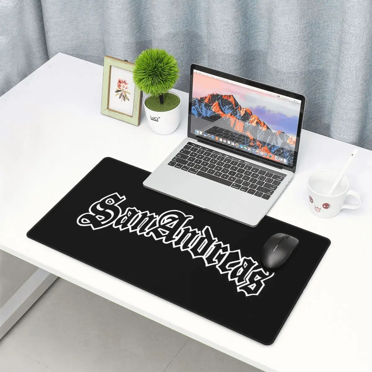 Large Mouse Pad Sherm Head GTA - Gaming Accessories Logo 评论和价格