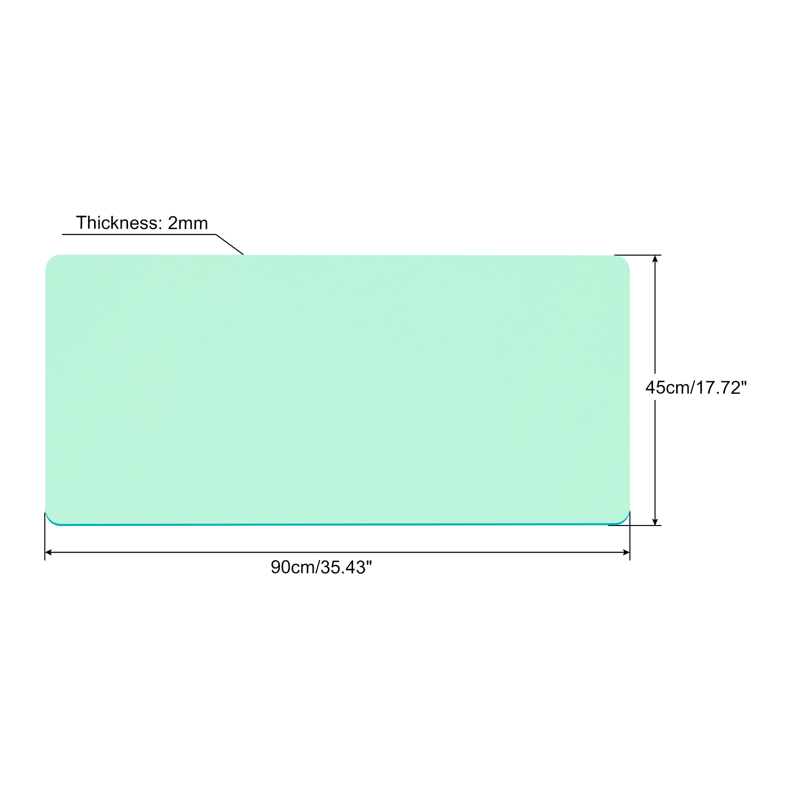 Office Desk Mat Protector PU L - Gaming Accessories Desk 评论和价格