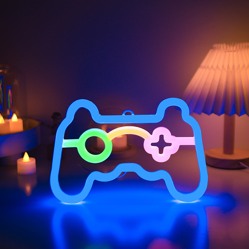Gamer Neon Sign Lights,Gamer C - Accessories For Your Gaming Room 评论和价格