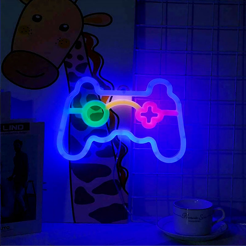 Gamer Neon Sign Lights,Gamer C - Accessories For Your Gaming Room 评论和价格