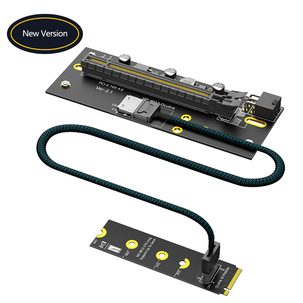 new M.2 M-Key 2242/2260/2280 t - Pcie Extension Cable 评论和价格