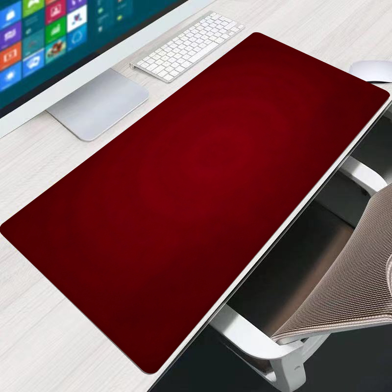 Red Mouse Pad Office Extended  - Gaming Accessories Desk 评论和价格