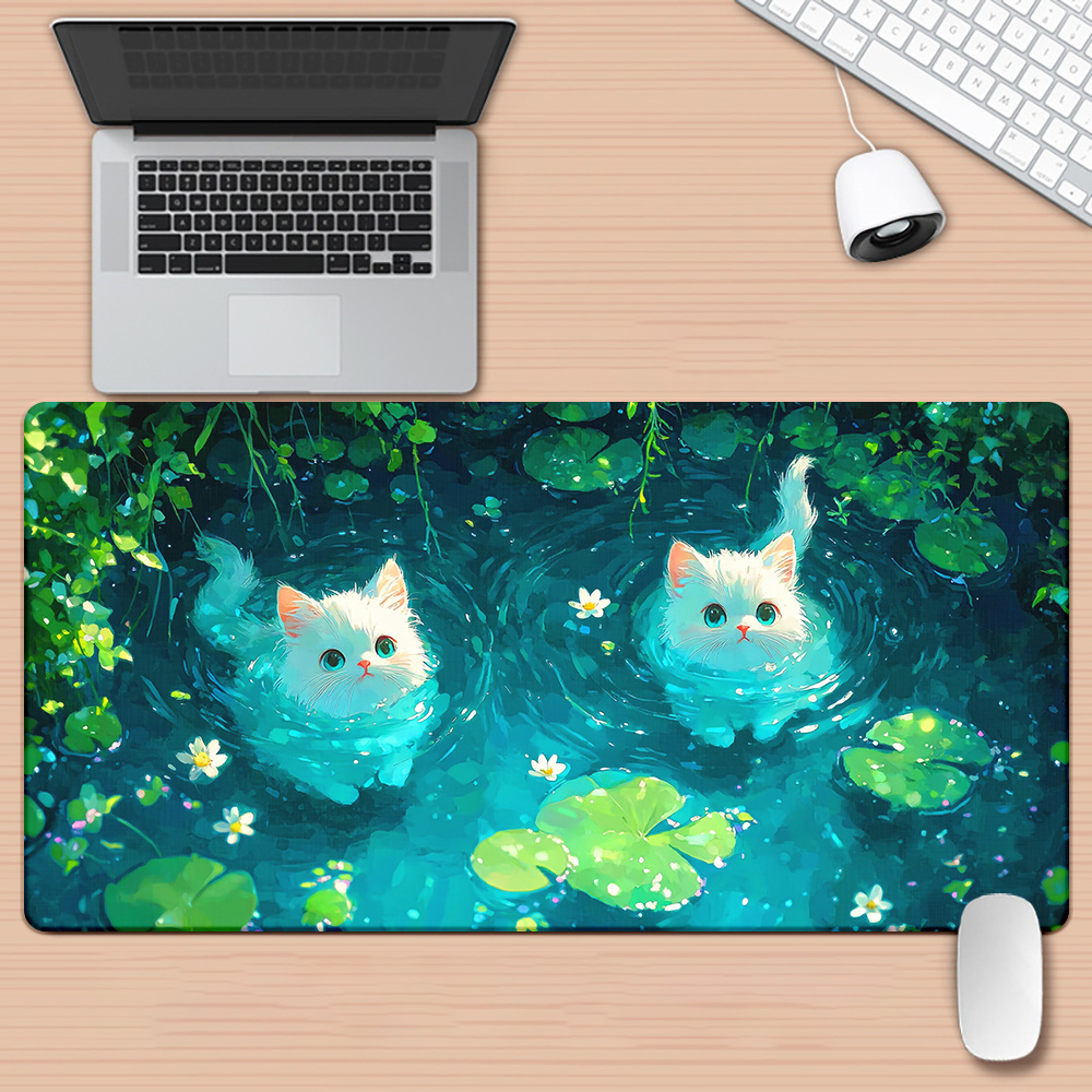 Brand Cute Cat Pond XXL Mousep - Gaming Accessories Brands 评论和价格