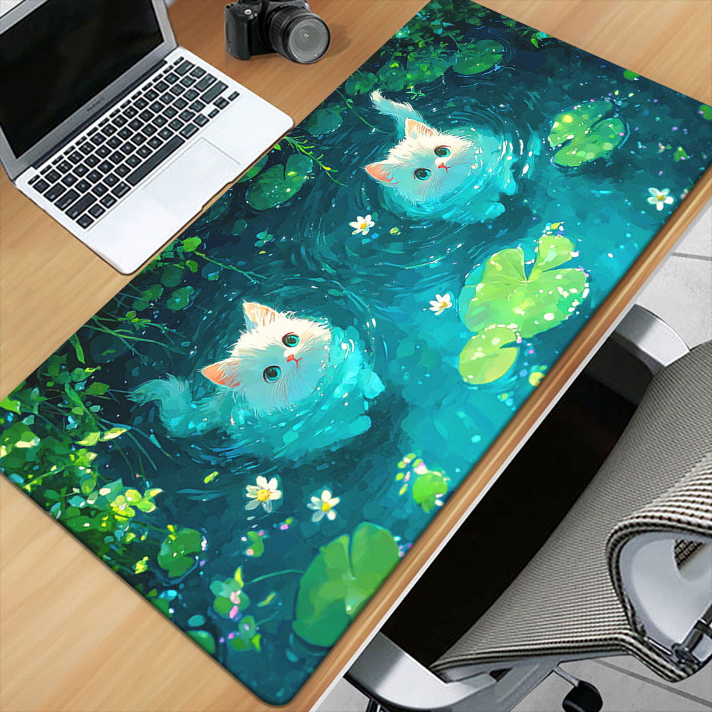 Brand Cute Cat Pond XXL Mousep - Gaming Accessories Brands 评论和价格