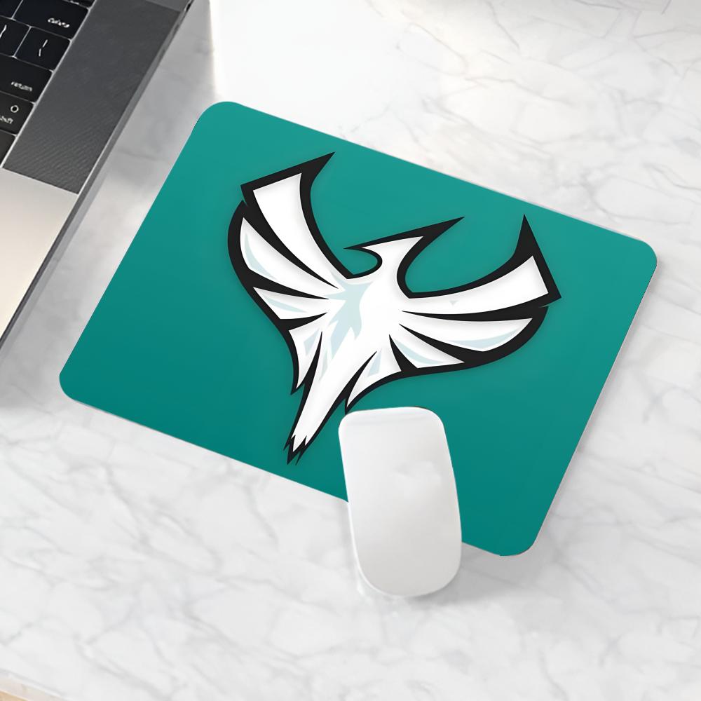 R-Rainbow S-Six Logo Mouse Pad - Gaming Accessories Logo 评论和价格